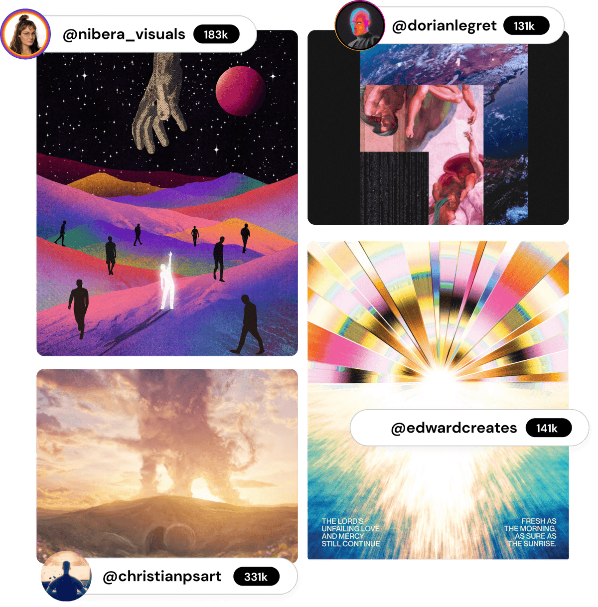 Partner artists I've worked with